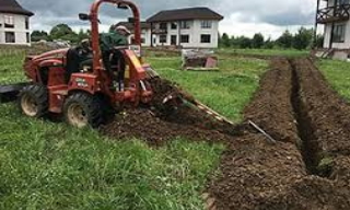Копка траншей для водопровода в Балашове: цена за метр от 942 руб.