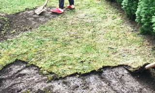 Снятие дерна старого газона в Балашове – от 523 руб. | 2Землекопа-Бла